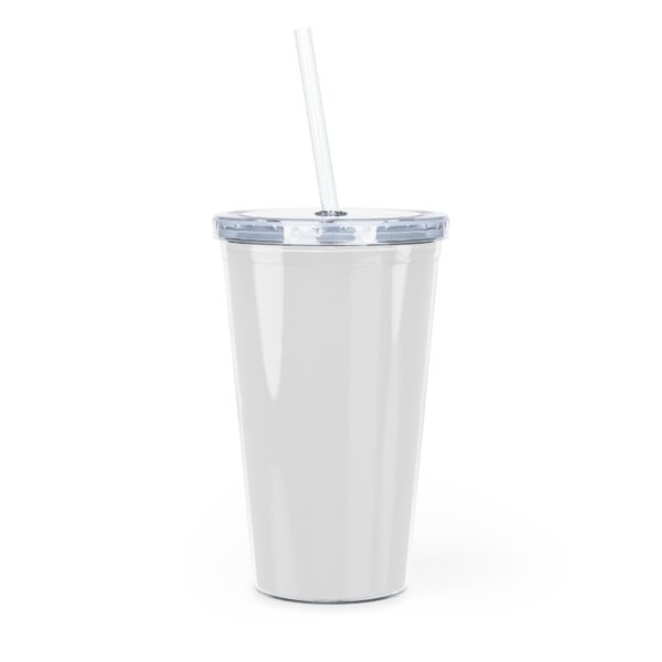 Plastic Tumbler with Straw - Image 5