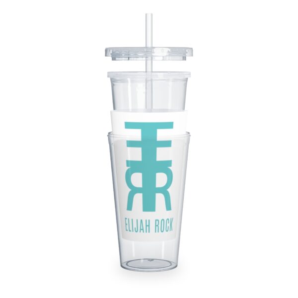 Plastic Tumbler with Straw - Image 6